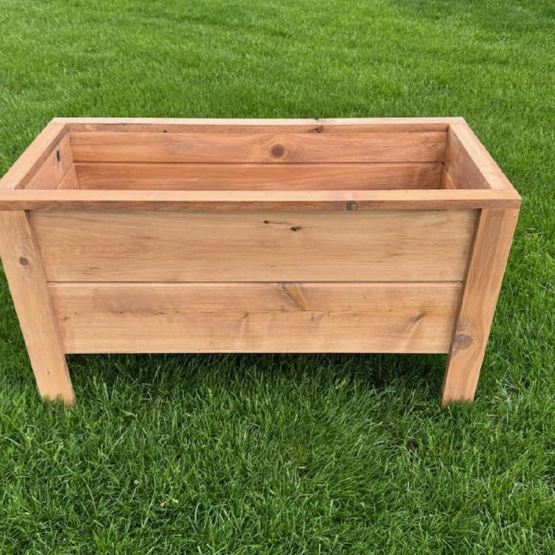 White Cedar Raised Garden Planter Box – 16" x 16" x 20"