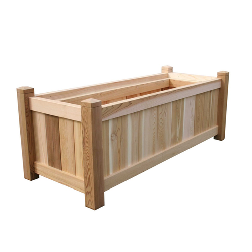48 Inch Western Red Cedar Planter Box