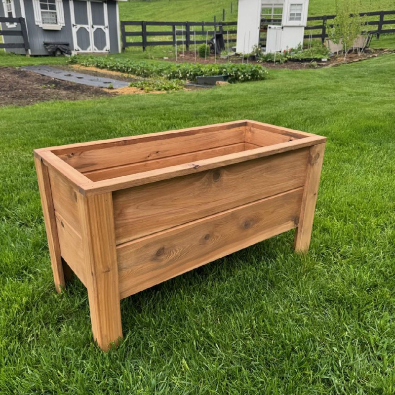 White Cedar Raised Garden Planter Box – 16" x 16" x 20"